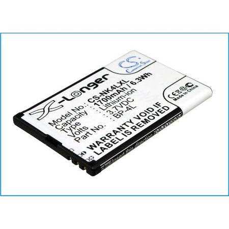 Bsc Preferred Ace Caracas Caracas 2 1700mAh Mobile Phone Replacement Battery CS-NK4LXL.3